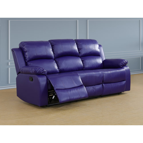 Latitude Run® 67'' Upholstered Reclining Sofa Wayfair